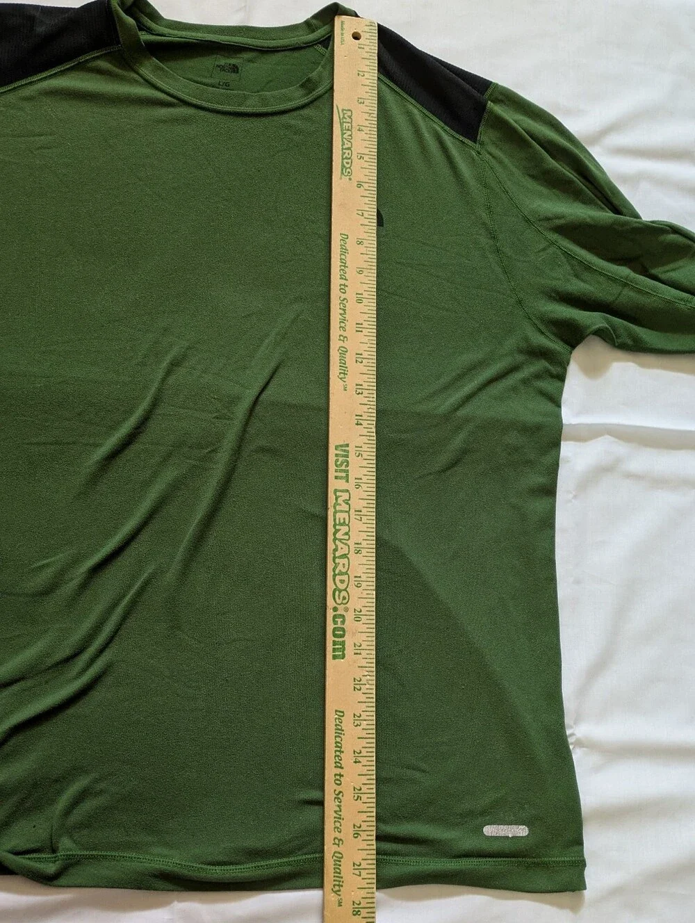 The North Face Men's Green Long Sleeve Pullover Shirt
